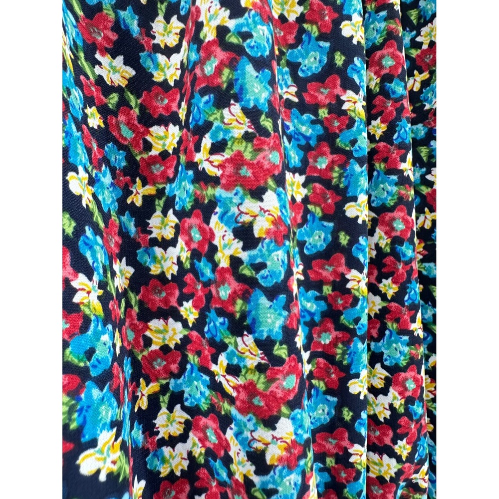 Umgee USA Floral Long‎ Sleeve Babydoll Dress 1XL Cottagecore Crochet Lace Boho - Picture 4 of 14